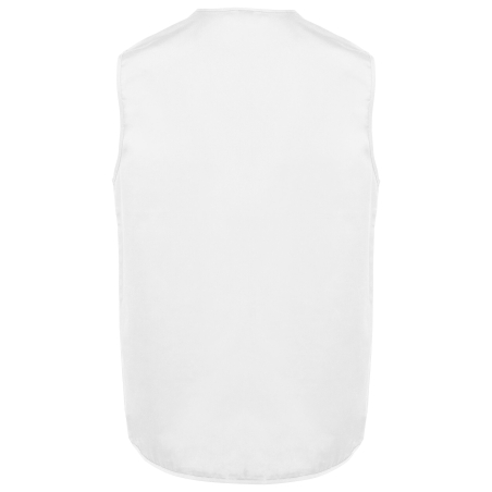 Bodywarmer multipoches polycoton doublé blanc WK. Designed To Work – vue 2