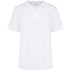 Tunique Blanche Coton Unisexe WK. Designed To Work – Care Line