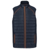 Bodywarmer Day To Day Bi-matière Unisexe Marine/Orange fluo WK. Designed To Work