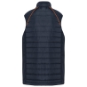 Bodywarmer Day To Day Bi-matière Unisexe Marine/Orange fluo WK. Designed To Work – vue 2
