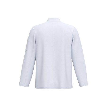 Veste de cuisine écoresponsable manches longues blanc – WK. Designed To Work – vue 2