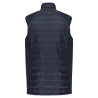Bodywarmer Day To Day Bi-matière Bleu Navy/Royal – WK. Designed To Work – vue 2