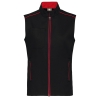 Bodywarmer homme Noir/Rouge Day To Day WK. Designed To Work