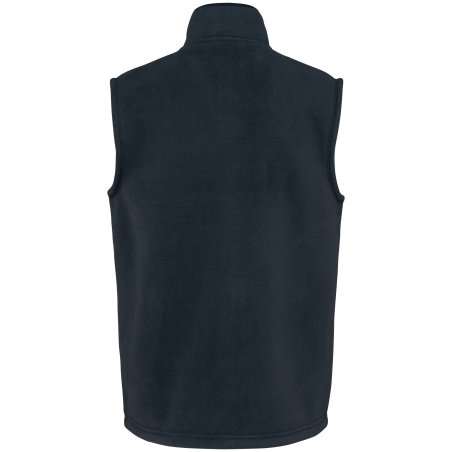 Bodywarmer polaire sherpa unisexe Marine – WK. Designed To Work – vue 2