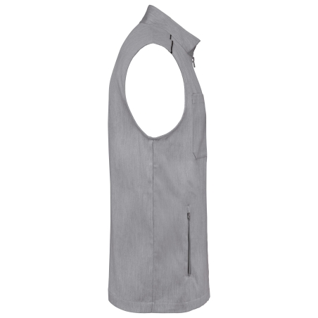 Bodywarmer Homme Noir WK. Designed To Work – Gilet Day To Day – vue 3