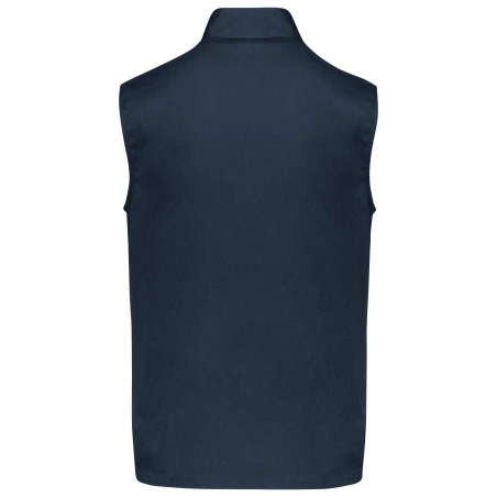 Bodywarmer Day To Day Homme Jaune Fluo / Marine WK. Designed To Work – vue 2