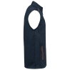 Bodywarmer Day To Day Homme Jaune Fluo / Marine WK. Designed To Work – vue 3