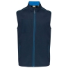 Bodywarmer Homme Bleu Navy/Royal Blue WK. Designed To Work