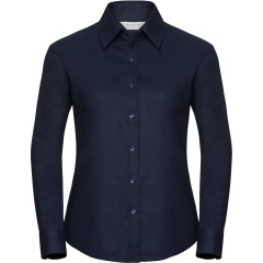 Chemise femme manches longues Oxford Marine – Russell