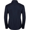 Chemise femme manches longues Oxford Marine – Russell – vue 2