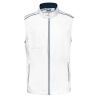 Bodywarmer Homme Blanc/Marine WK. Designed To Work Day To Day