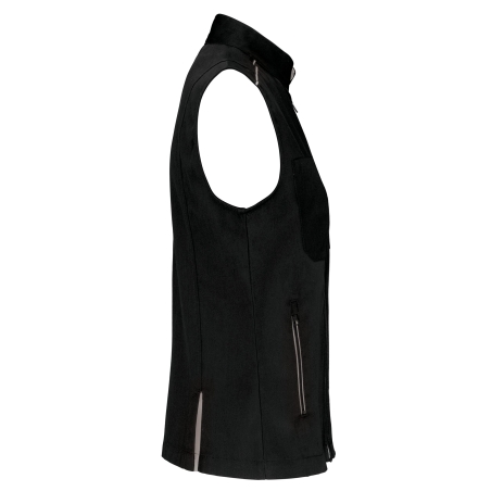 Bodywarmer femme Day To Day noir WK. Designed To Work – vue 3