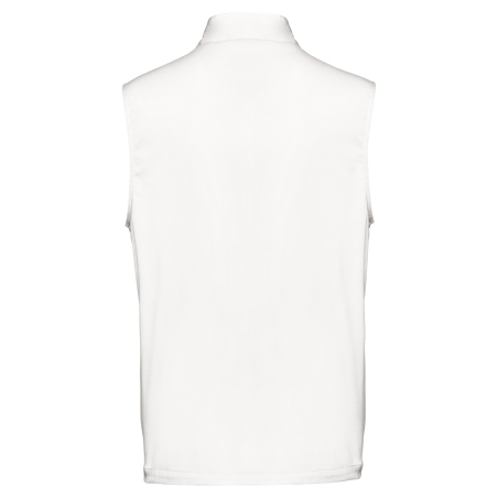 Bodywarmer Homme Blanc/Marine WK. Designed To Work Day To Day – vue 2