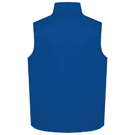 Bodywarmer multipoches rembourré bleu royal unisexe – WK. Designed To Work – vue 2
