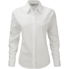 Chemise femme manches longues Oxford Blanc – Russell