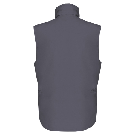 Bodywarmer homme gris Convoy Grey – WK. Designed To Work – vue 2