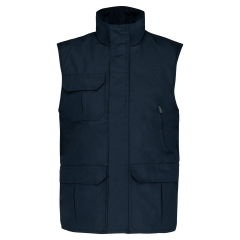 Bodywarmer homme Marine WK. Designed To Work – Worker