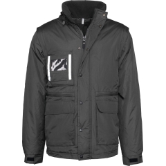 Parka workwear manches amovibles Noir – WK. Designed To Work