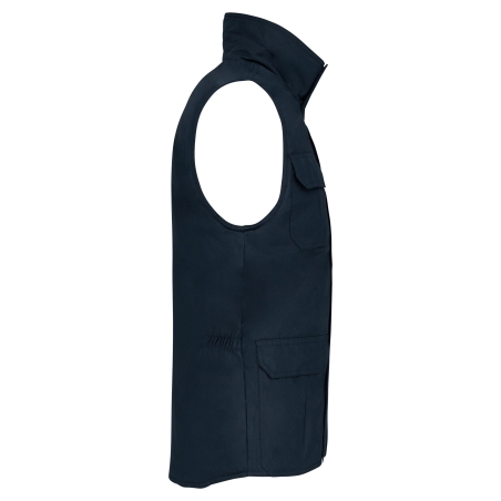 Bodywarmer homme Marine WK. Designed To Work – Worker – vue 3