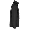 Parka workwear manches amovibles Noir – WK. Designed To Work – vue 3