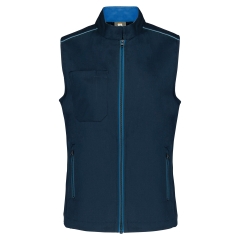 Bodywarmer femme Bleu Navy WK. Designed To Work Day To Day