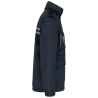 Parka Workwear Manches Amovibles Homme Marine – WK. Designed To Work – vue 3