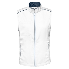Gilet sans manche femme Day To Day Blanc WK. Designed To Work
