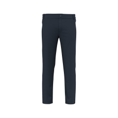 Pantalon de travail sans poche unisexe marine WK. Designed To Work
