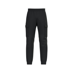 Pantalon Molleton Cargo Écoresponsable Homme Noir – WK. Designed To Work