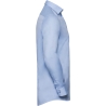 Chemise à motifs chevrons manches longues Bleu – vue 3