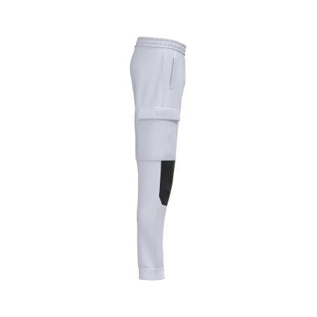 Pantalon molleton cargo écoresponsable homme Blanc – WK. Designed To Work – vue 3