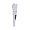 Pantalon molleton cargo écoresponsable homme Blanc – WK. Designed To Work – vue 3