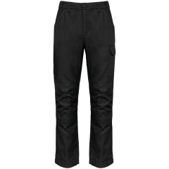 Pantalon de travail multipoches homme noir WK. Designed To Work