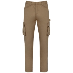 Pantalon de travail multipoches écoresponsable Camel – WK. Designed To Work