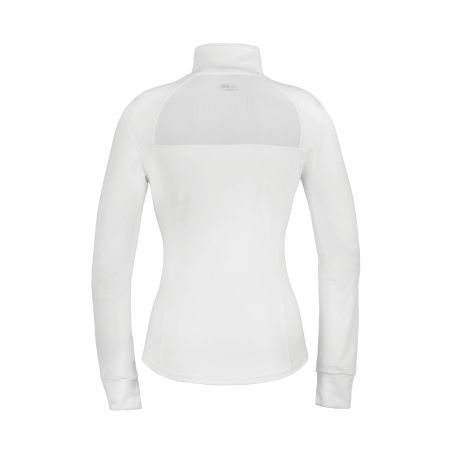 Veste de fitness femme Spiro – Blanc – Matière recyclée stretch – vue 2