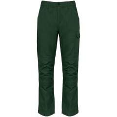 Pantalon de travail multipoches homme Vert Forest Green WK.
