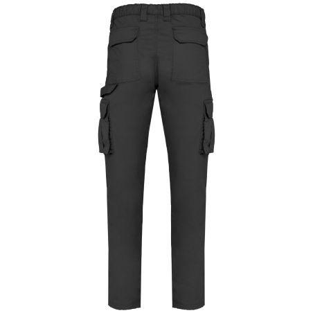 Pantalon multipoches écoresponsable gris homme WK. Designed To Work – vue 2