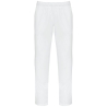 Pantalon de travail unisexe blanc 180 g/m² WK. Designed To Work