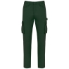 Pantalon multipoches écoresponsable homme Vert Forest Green WK. Designed To Work