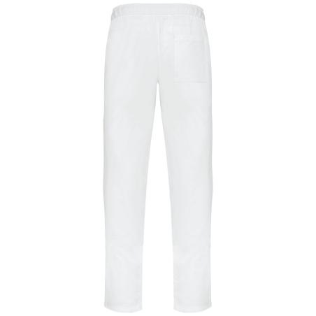 Pantalon de travail unisexe blanc 180 g/m² WK. Designed To Work – vue 2