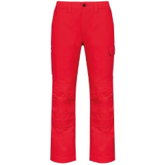 Pantalon de travail multipoches homme Rouge – WK. Designed To Work