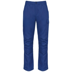 Pantalon de travail multipoches Bleu WK. Designed To Work