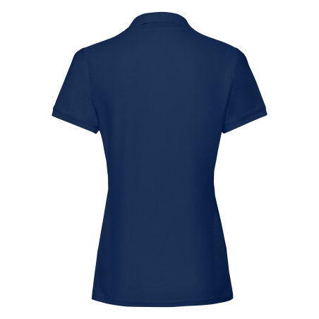 Polo Femme Premium Marine Fruit of the Loom – Coupe Cintrée – vue 2