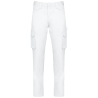 Pantalon multipoches écoresponsable homme blanc WK. Designed To Work