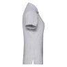 Polo Femme Premium Gris Heather – Fruit of the Loom – vue 3