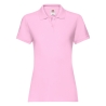 Polo Femme Premium Rose Fruit of the Loom – Coton Piqué