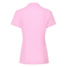 Polo Femme Premium Rose Fruit of the Loom – Coton Piqué – vue 2