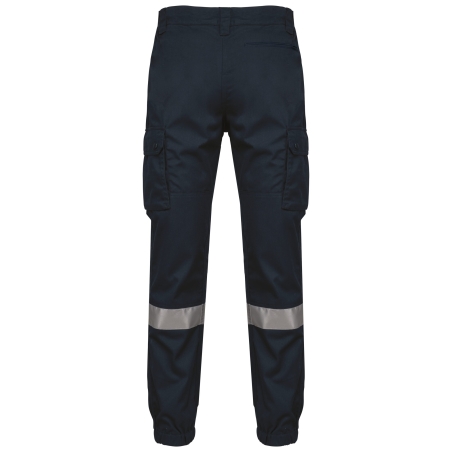 Pantalon cargo haute visibilité marine WK. Designed To Work – vue 2