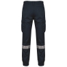 Pantalon cargo haute visibilité marine WK. Designed To Work – vue 2