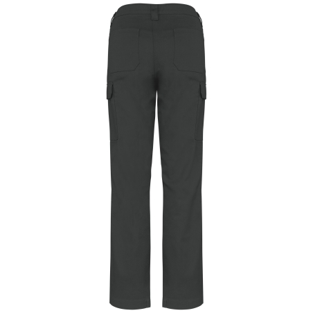 Pantalon de travail multipoches femme Gris – WK. Designed To Work – vue 2